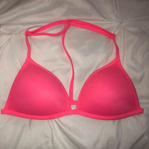 PINK Victoria’s Secret neon pink bathing suit top